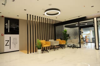 Dental Bosphorus clinic waiting lounge