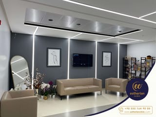 Estherian Clinic building decorative entrance