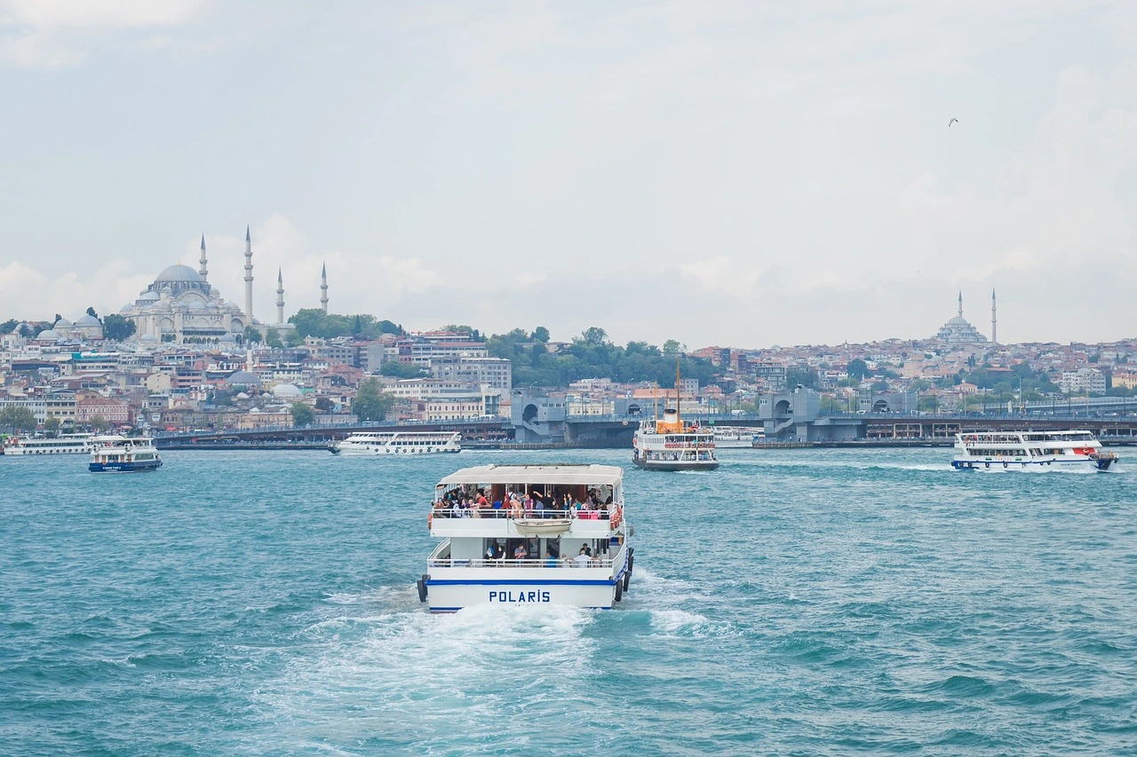 Istanbul Bosphorus Scene