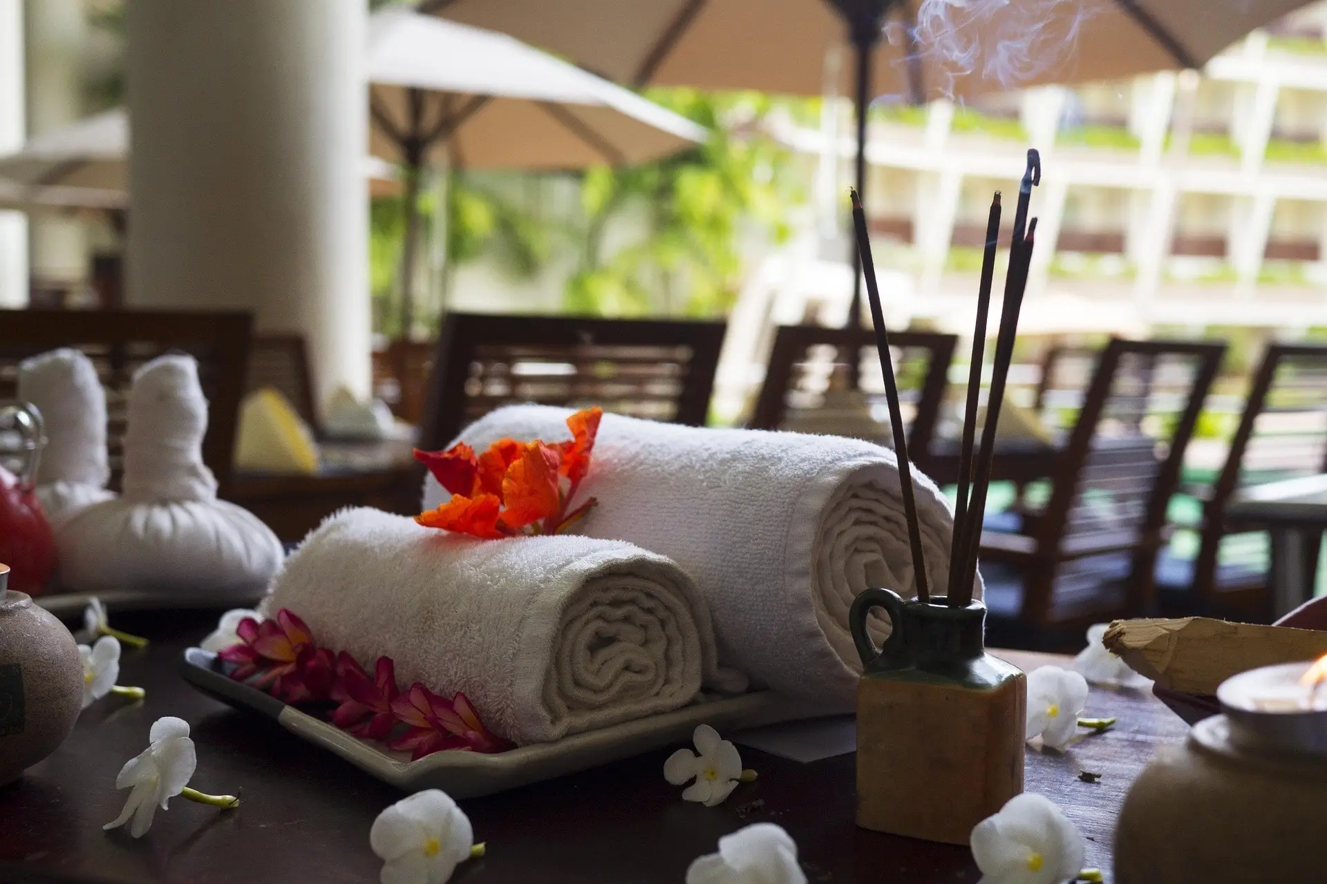 Wellness treatment, Massage therapy in spa